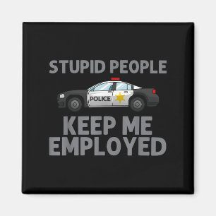 Police Art For Men Women Cop Law Enforcement Polic Magnet