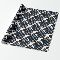 Police Badge Blue Line