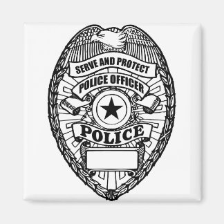 Police Badge - Generic Magnet
