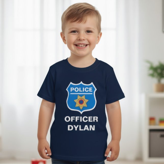 Police Birthday Party T-Shirt (Creator Uploaded)