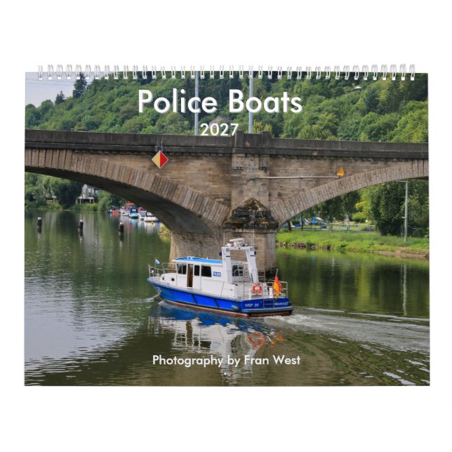Police Boats 2027 calendar (Cover)