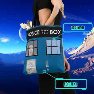 Police Box Customised Tote Bag