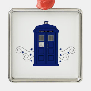 Police Box Swirls Ornament