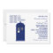 Police Box Wedding Invite v1