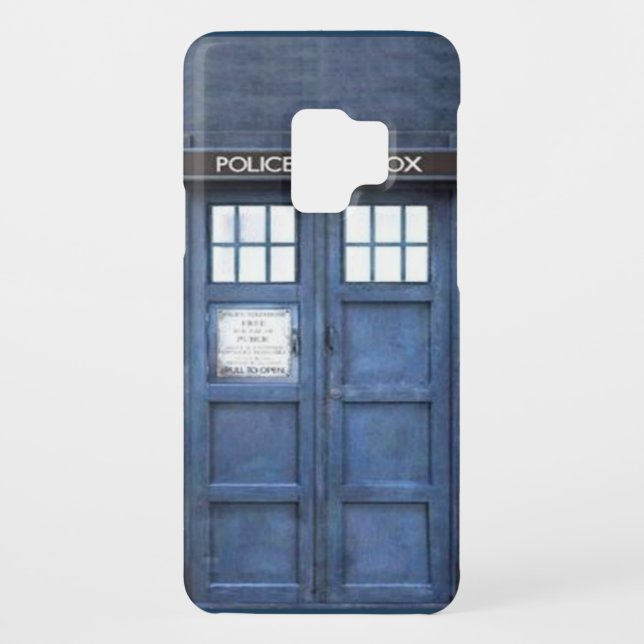Police Call Box Samsung Galaxy S Case (Back)