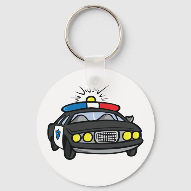 Police Car Key Ring (Front)