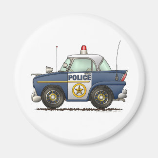 Police Car Law Enforcement Magnet