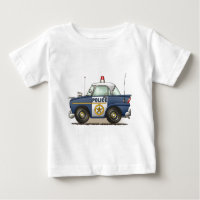 Police Car Police Crusier Cop Car Infant T-Shirt