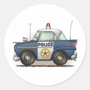 Police Car Police Crusier Cop Car Sticker