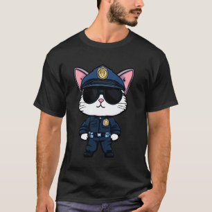 Police Cat T-Shirt