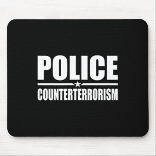 Police Counterterrorism Law Enforcement Costume Un Mouse Pad