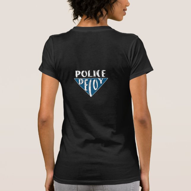 Police Decoy Decal Tshirt (Back)
