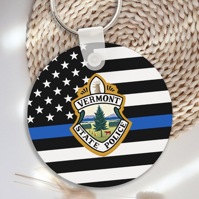 Police Department Custom Logo Law Enforcement  Key Ring (Creator Uploaded)
