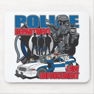 Police Department Mouse Pad