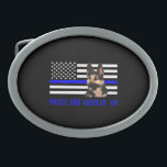 Police Dog Handler Belt Buckle<br><div class="desc">Police Dog Handler</div>