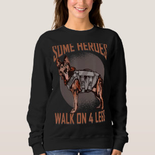 Police Dog K9 Officer Canine Handler German Shephe Sweatshirt