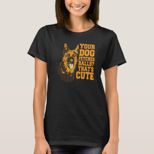 Police Dog K9 Officer German Shepherd Your Dog Fet T-Shirt