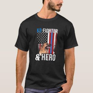 Police Dog Mother Shepherd Dog Cute Mother  4 T-Shirt