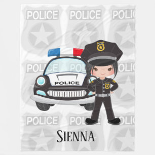 Police Fleece Blanket