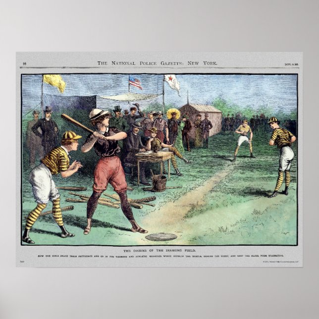 Police Gazette poster Daisies (Front)