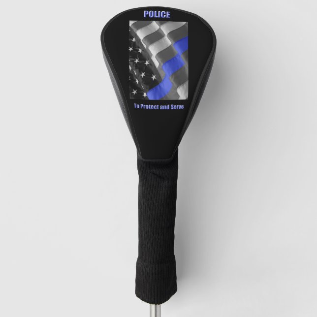 Police Golf Head Cover (Front)