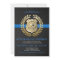 Police Graduation Invitations | Police Badge