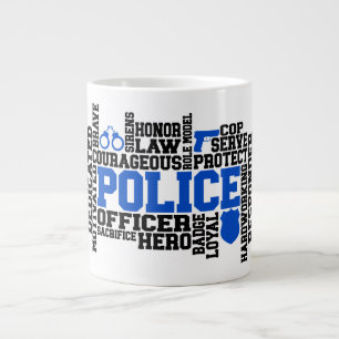 Police- Jumbo Mug