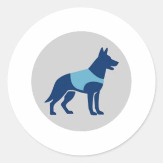 Police K9 Unit Dog Sticker