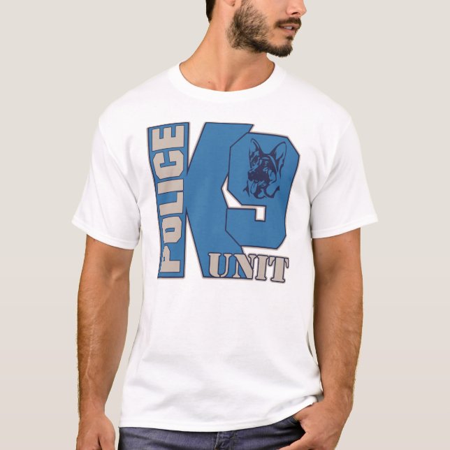 Police K9 Unit Dog T-Shirt (Front)
