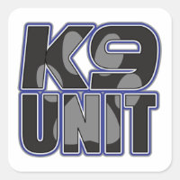 Police K9 Unit Paw Print