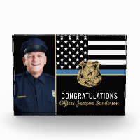 Police Law Enforcement Retirement Blue Line Flag