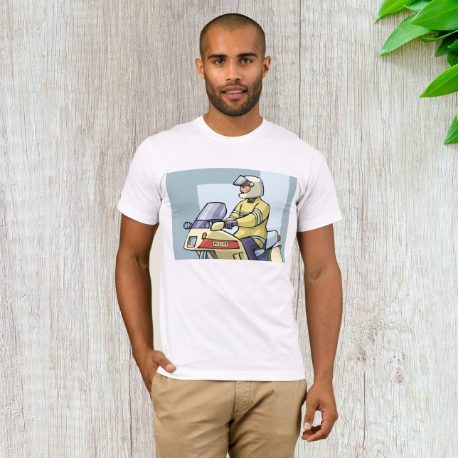 Police Motorcycle Officer Law Enforcement T-Shirt (Creator Uploaded)