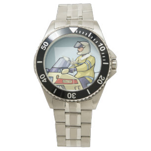 Police Motorcycle Officer Law Enforcement Watch