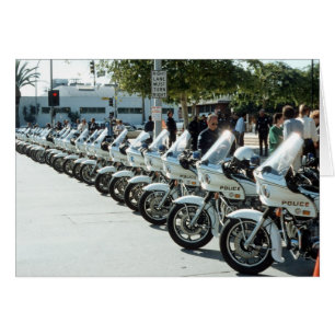Police motorcycles