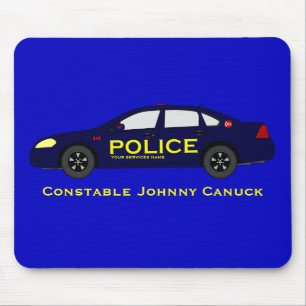 Police Mousepad - Canada