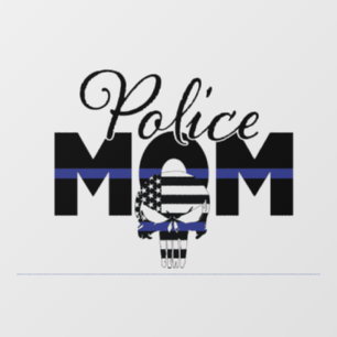 Police Mum Car decal