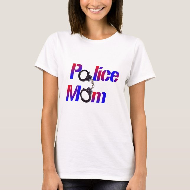 Police Mum T-Shirt (Front)