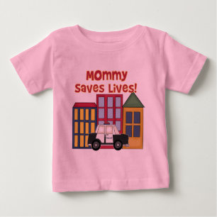 Police Mummy Saves Lives T-shirts and  Gifts