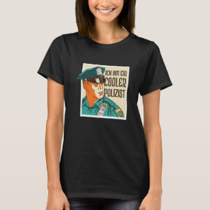 Police Officer Cool Cop Police Man Police T-Shirt
