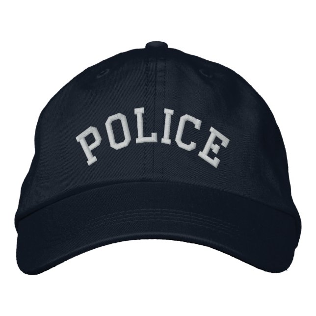 Police Officer Cop Law Enforcement Officer LEO Embroidered Hat (Front)