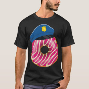 Police Officer Donut donut bake  T-Shirt