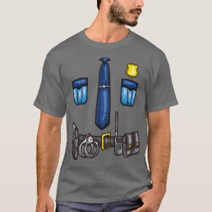Police Officer Law Enforcement Policeman Uniform C T-Shirt