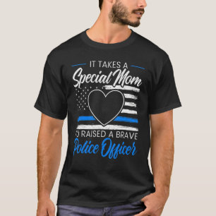 Police Officer Mum Cop Law Enforcement T-Shirt