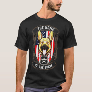 Police Officer Owner German Shepherd T-Shirt