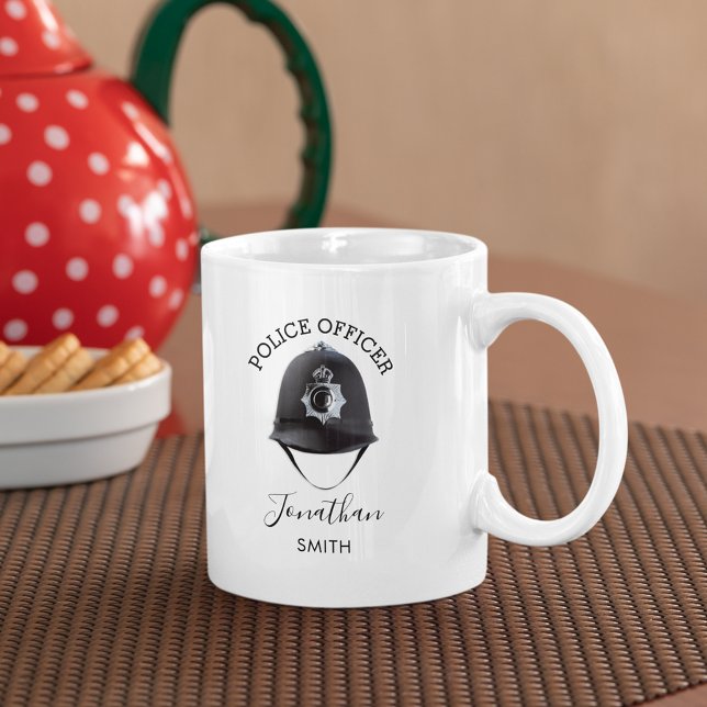 Police Officer | Personalized Coffee Mug (Creator Uploaded)