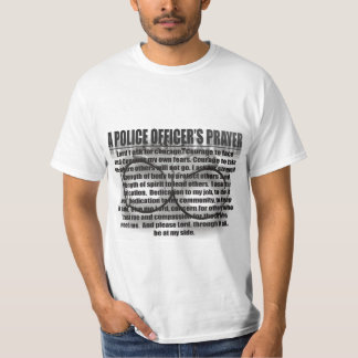 Police Officer Prayer T-Shirt