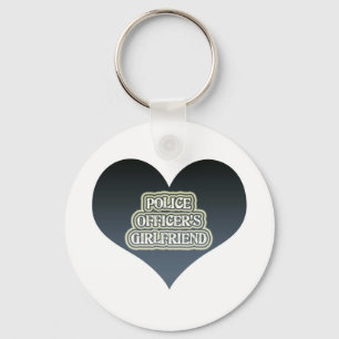 Police Officer's Girlfriend Key Ring