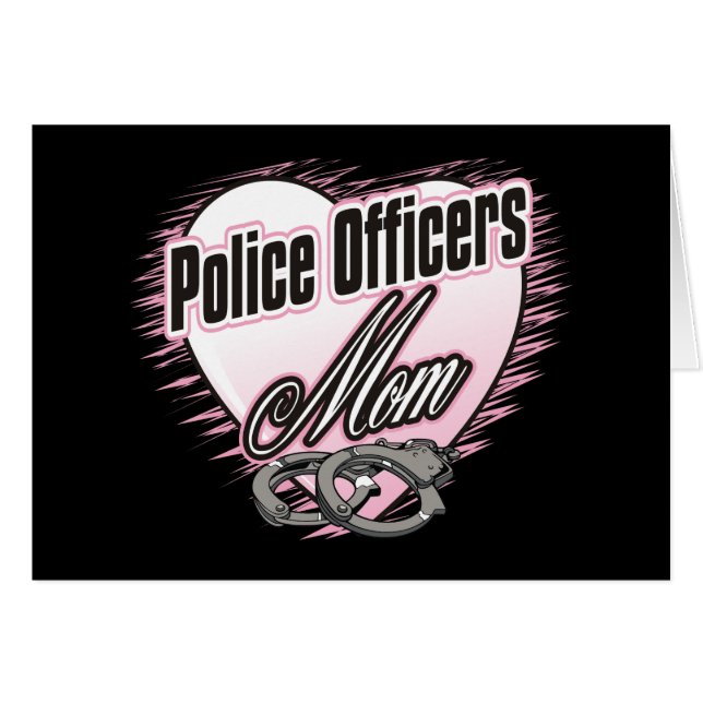 Police Officers Mum (Front Horizontal)