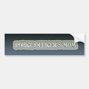 Police Officer's Mum Bumper Sticker