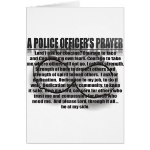 POLICE OFFICERS PRAYER